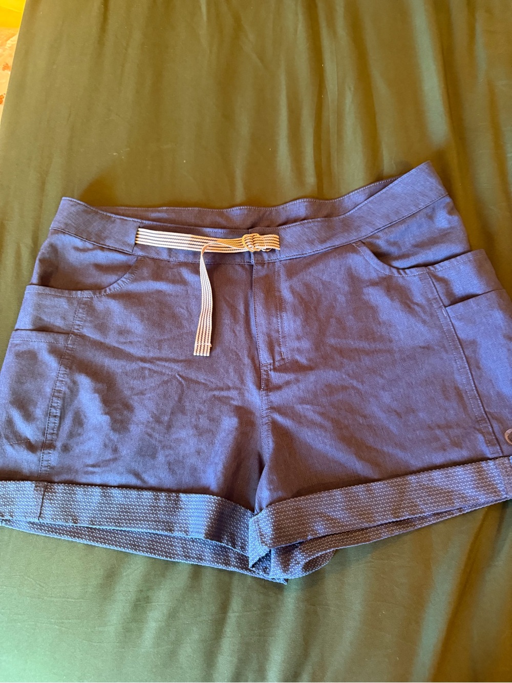 Navy Zyia shorts